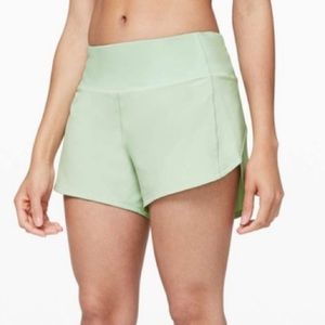 Lululemon Speed Up Short - MYSTIC MINT